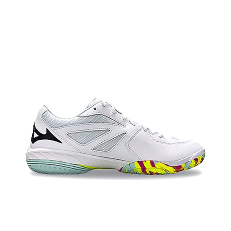 Mizuno Wave Claw 2 Cozy Wear resistant Low Tops White-1