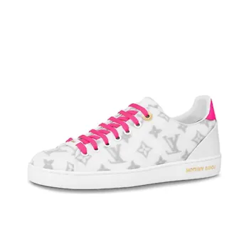 LOUIS VUITTON Frontrow Sneakers Red Women's