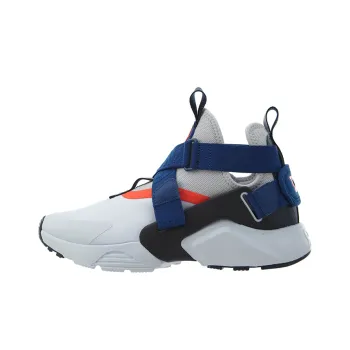 Nike Air Huarache City White Vast Grey Gym Blue Women's
