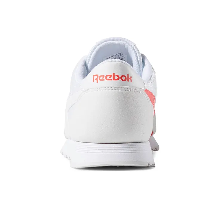 Reebok Classic Nylon Running Shoes Women's Low-Top White/Gray-3