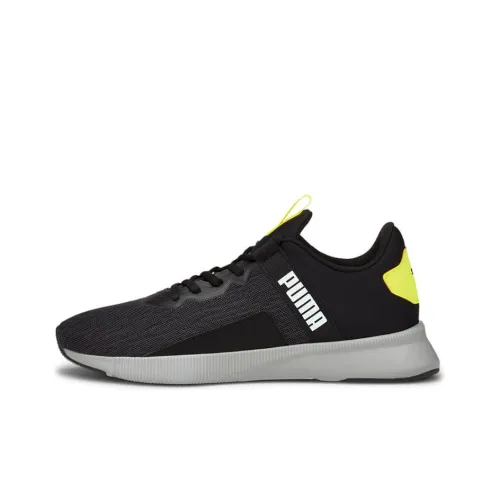 PUMA Flyer Running Shoes Unisex Low-Top Black/Yellow