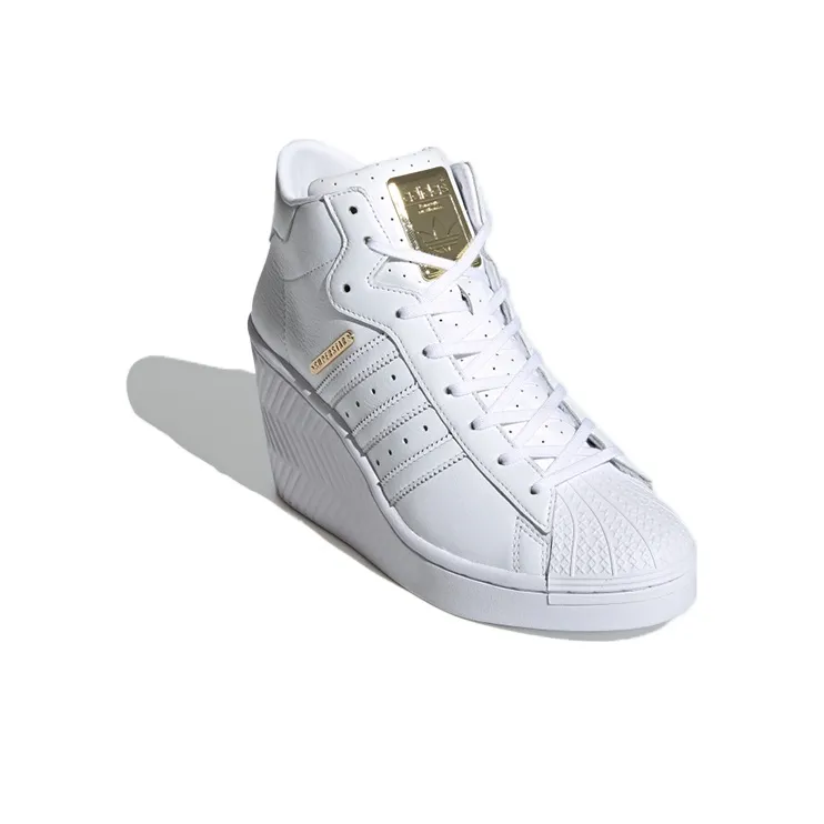 Adidas Women's Superstar Ellure 'White Gold Metallic' Women's-2