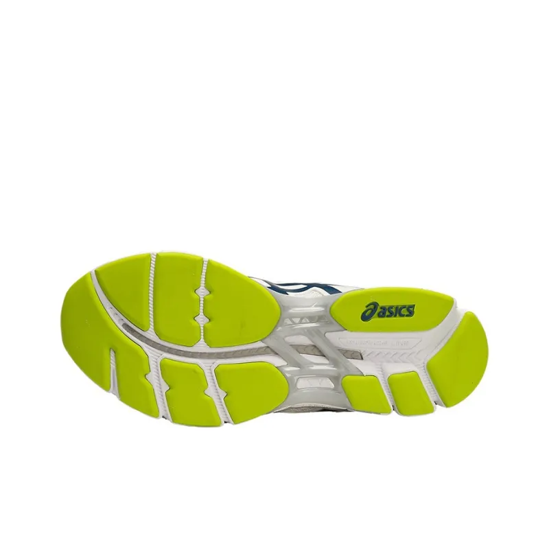 Asics Gel-Rink Scorcher 4 Anti-Slip Wear-Resistant Low-Top Running Shoes Men's White Blue 4E-Width-3