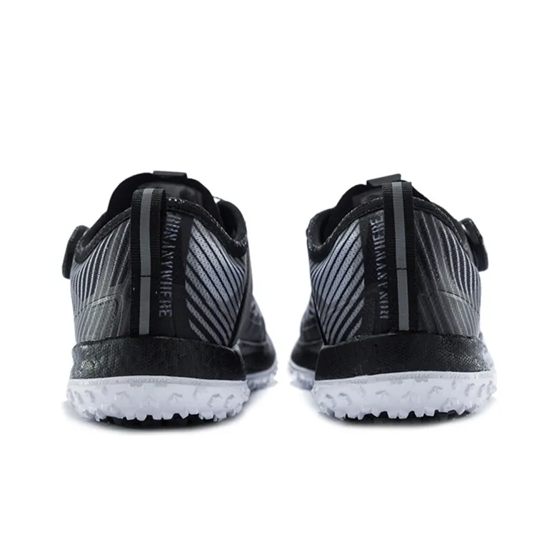 Saucony Switchback Low-Top Running Shoes Men's Black White Standard M-3