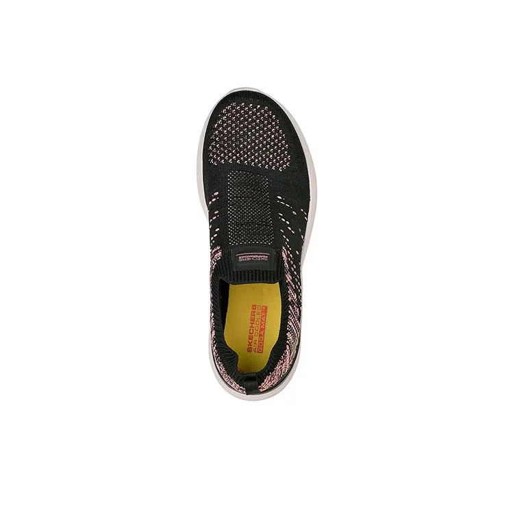 Skechers Go Run 400 V2 Cushioning Wear Resistant Low Top Casual Shoes Women's Black-3