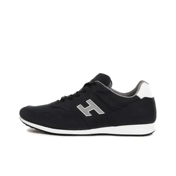 HOGAN Olympia Low-Top Casual Shoes Men's Black