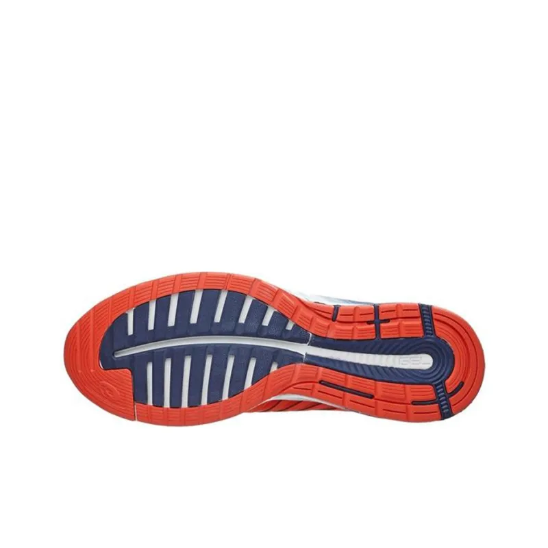Asics Fuze Low-Top Running Shoes Men's Orange White-4