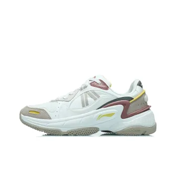 LiNing Broken Generation Reflective Support Low Top Running Shoes Women's Wind Sand Pink