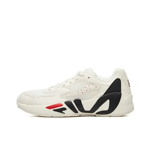 FILA Mind Blower Running Shoes Men Low-Top Milk White