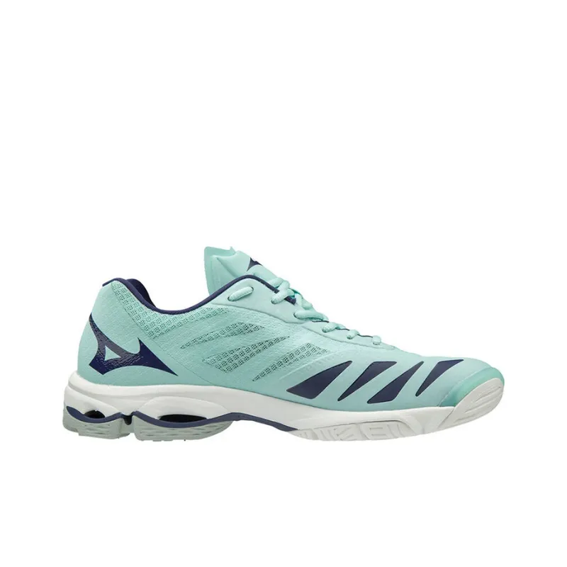 Mizuno Wave Lightning Z5 Wear-Resistant Slip-Resistant Cushioning Low-Top Running Shoes Unisex Blue-1