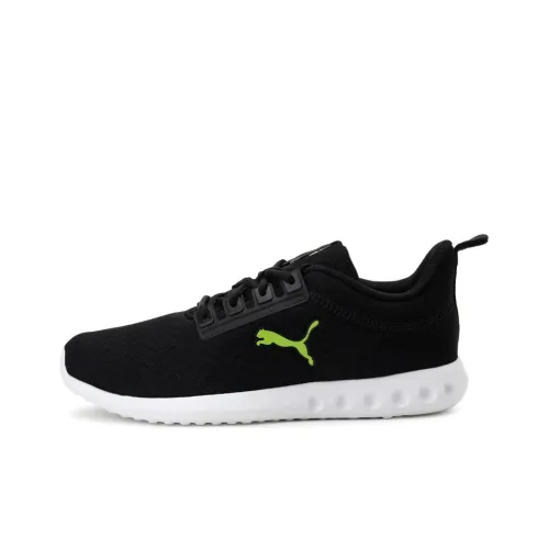 PUMA Yuri Running Shoes Men Low-Top Black/Green