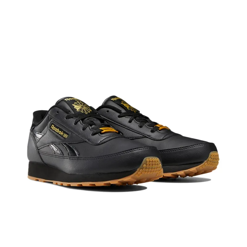 Reebok Classic Leather Renaissance 4E Wide 'Black Matte Gold'-2