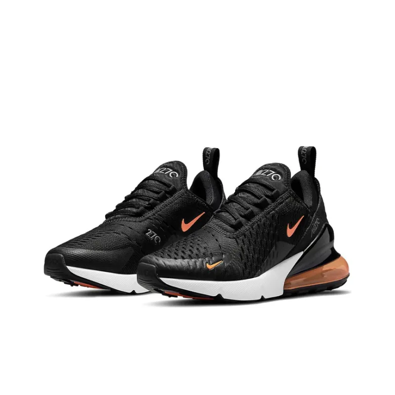 Nike Air Max 270 Black Total Orange GS-2