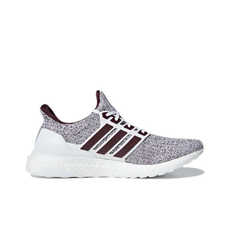 Adidas Ultra Boost 4.0 Cloud White Maroon-1