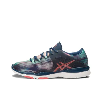 Asics Gel Fit Vida Running Shoes Women's Low Top Navy Blue/Blue
