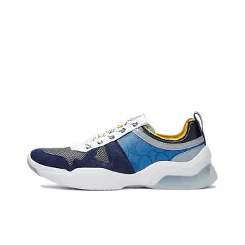 COACH CitySole Cushioning Anti-Slip And Wear-Resistant Low-Top Casual Shoes Men's Indigo