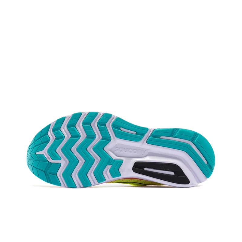 saucony Ride 13 Kids 'Citron Mutant'-4