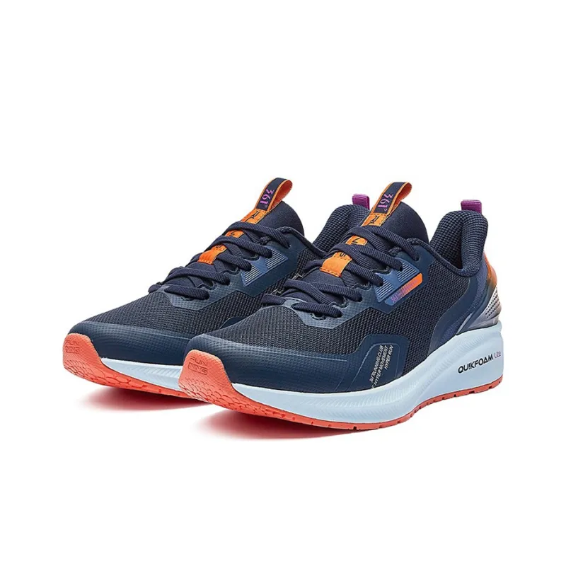 361° Slip Resistant, Abrasion Resistant, Lightweight, Breathable Low Top Running Shoes Men's Oil Ink Blue-3