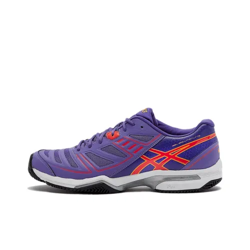 Asics GEL-Solution Lyte 2 Wear-Resistant Support Slip-Resistant Low-Top Tennis Shoes Women's Purple