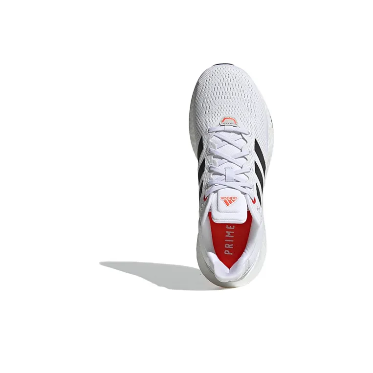 Adidas Pureboost 21 Cloud White Core Black Solar Red-4