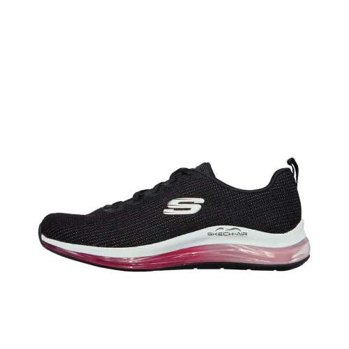 Skechers Skech-Air Element 2.0 Running Shoes Women's Low-Top Black/Pink