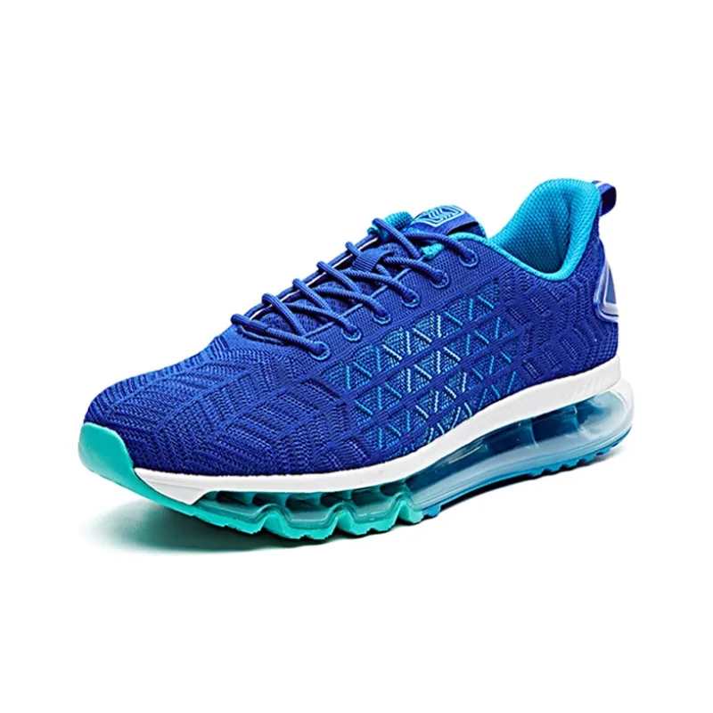 Anta Cushioning, Slip Resistant, Abrasion Resistant, Breathable Low Top Running Shoes Men's Racing Blue-2