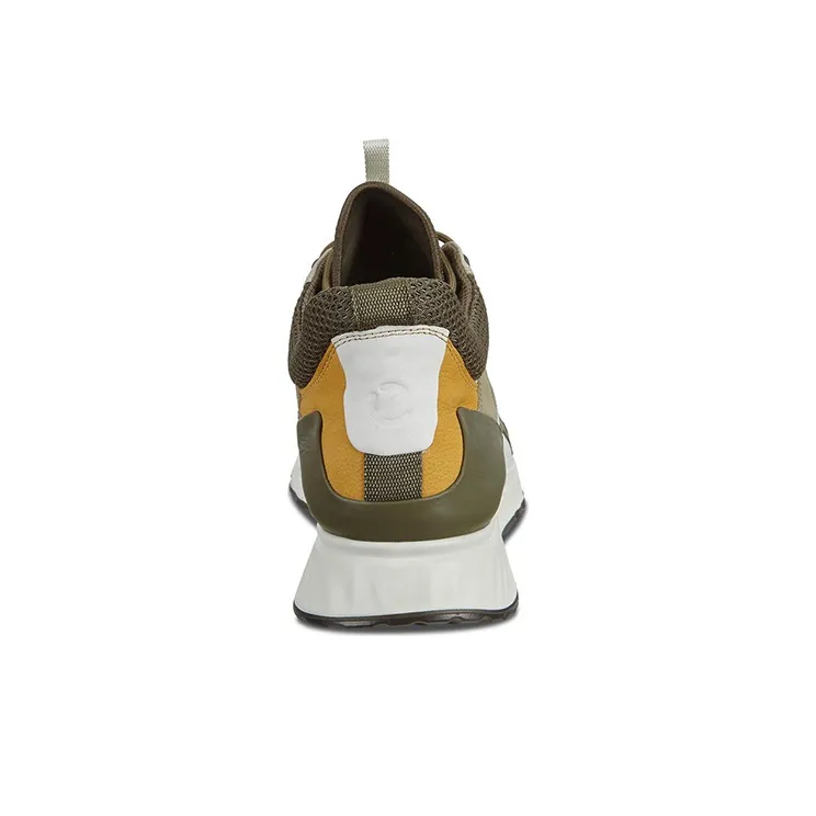 Ecco St.1 Casual Shoes Men Mid-Top Light Green-3