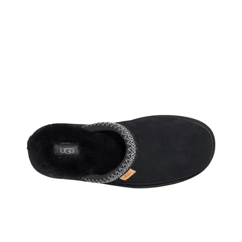 UGG Tasman Slip On Fleece Lined Shoe Black-4