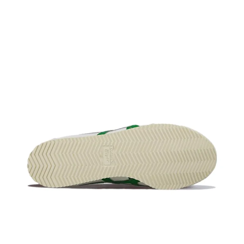 Onitsuka Tiger Corsair Wear Resistant Low Top Running Shoes Men's White Green-4