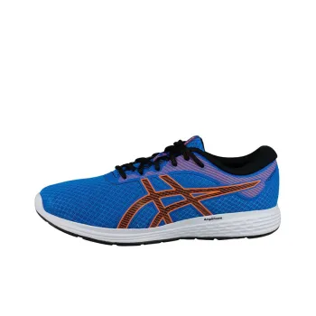Asics Patriot 11 Breathable Wear-Resistant Slip-Resistant Low-Top Sports Running Shoes Men's Blue Orange