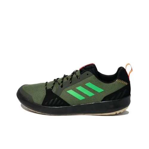 Adidas Terrex Boat Running Shoes Unisex Low-Top Green/Black