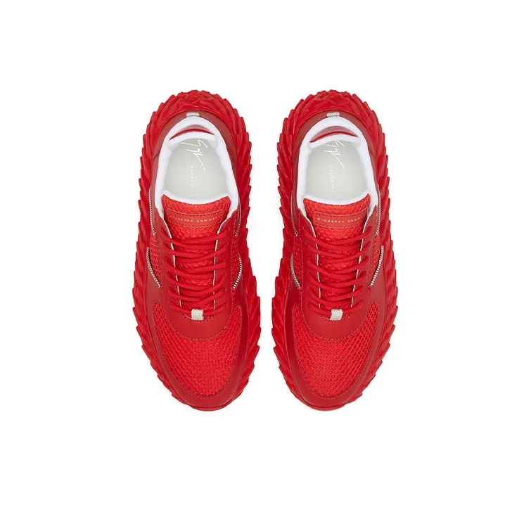 Giuseppe Zanotti/GZ Urchin Low-Top Casual Shoes Men's Red-3