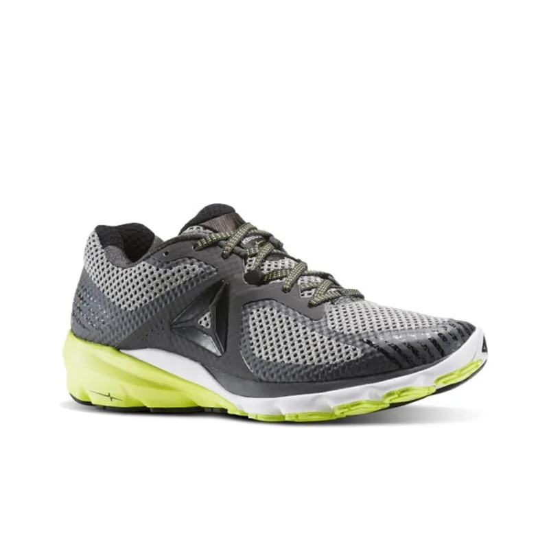 Reebok Harmony Road Running Shoes Men Low-Top Gray/White/Yellow-2