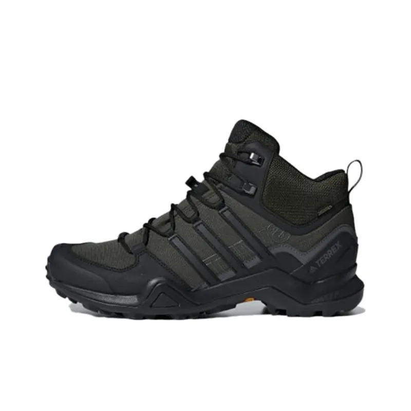 Adidas Terrex Swift Wear-Resistant Mid-Top Hiking Trekking Shoes-0