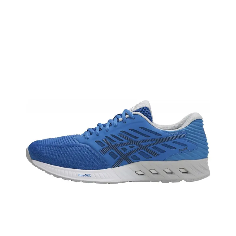 Asics Fuze Wear-Resistant Slip-Resistant Low-Top Running Shoes Men's Blue-0