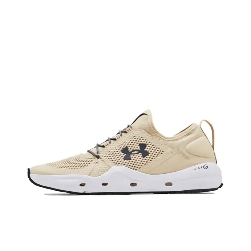 Under Armour Micro G Kilchis Running Shoes Men Low-Top Khaki/White