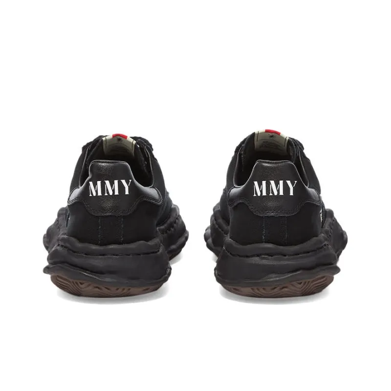 MIHARA YASUHIRO Blakey Low OG Black White-3