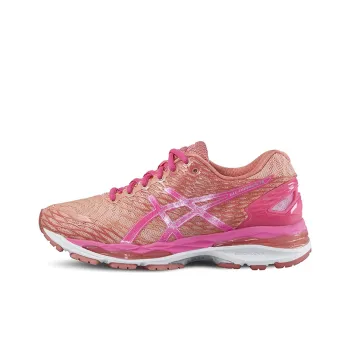 Asics GEL-Nimbus 18 Wear-Resistant Low-Top Running Shoes Women's Dusty Pink