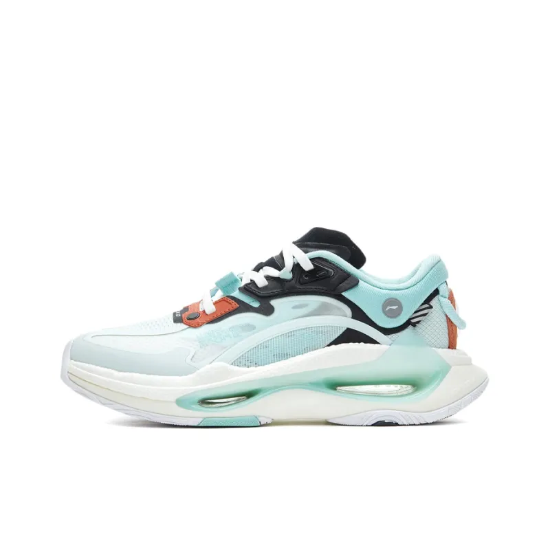LiNing Exceed Infinity Running Shoes Men Low Top Ice Blue-0