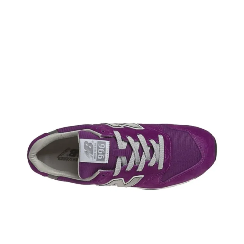New Balance 996 Series Wear resistant Non Slip Breathable Low Tops Purple-3