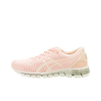 Asics Gel Quantum 360 Knit Low Top Running Shoes Women's Light Pink White