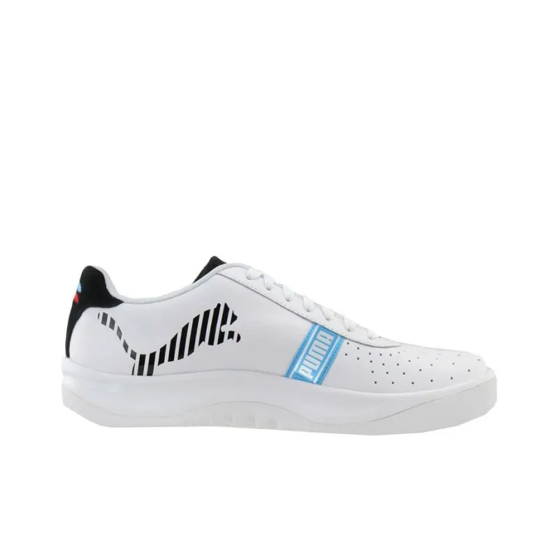 PUMA Gv Special Hacked Lace Up Low-Top Skateboard Shoes Men's White Red Blue-1