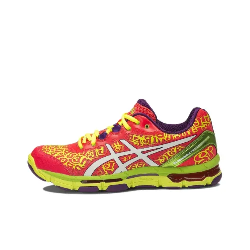 Asics Gel-Netburner Professional 12 Running Shoes Women's Low-Top Orange/Yellow