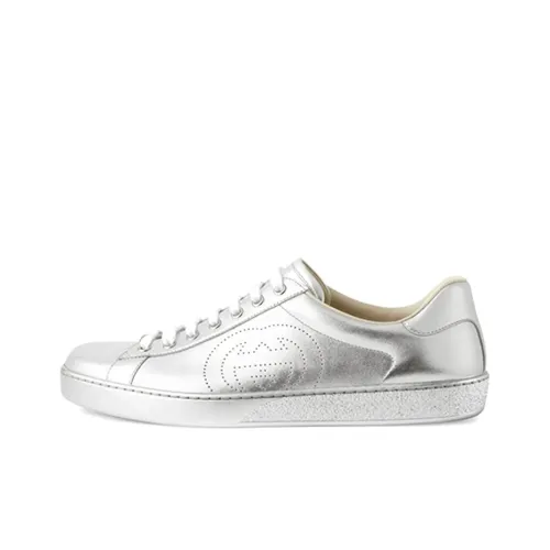 GUCCI Ace Metallic Silver