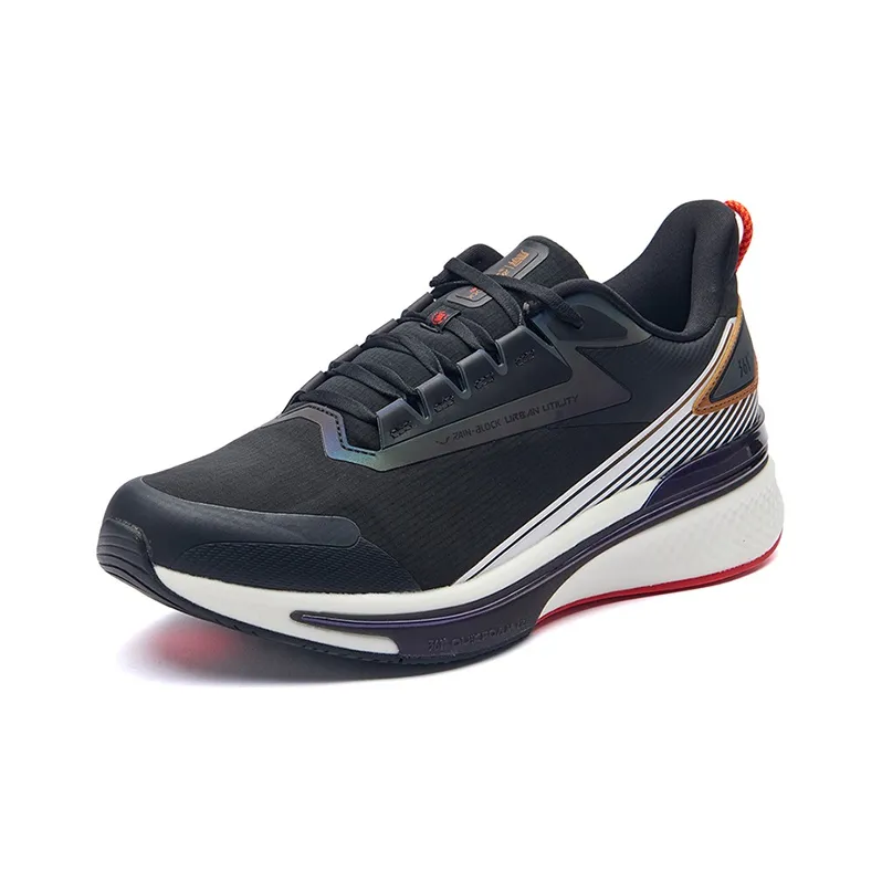 361° Rain Screen 5.0 Cushioning, Slip Resistant, And Abrasion Resistant Low Top Running Shoes Red-1