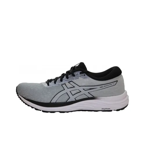 Asics Gel-Excite 7 Breathable Low-Top Running Shoes Men's Smoke Gray