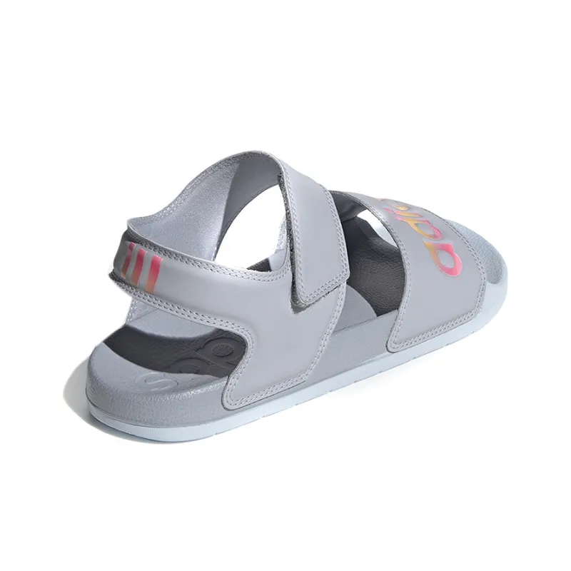 Adidas Adilette Sandal 'Halo Silver Iridescent'-3