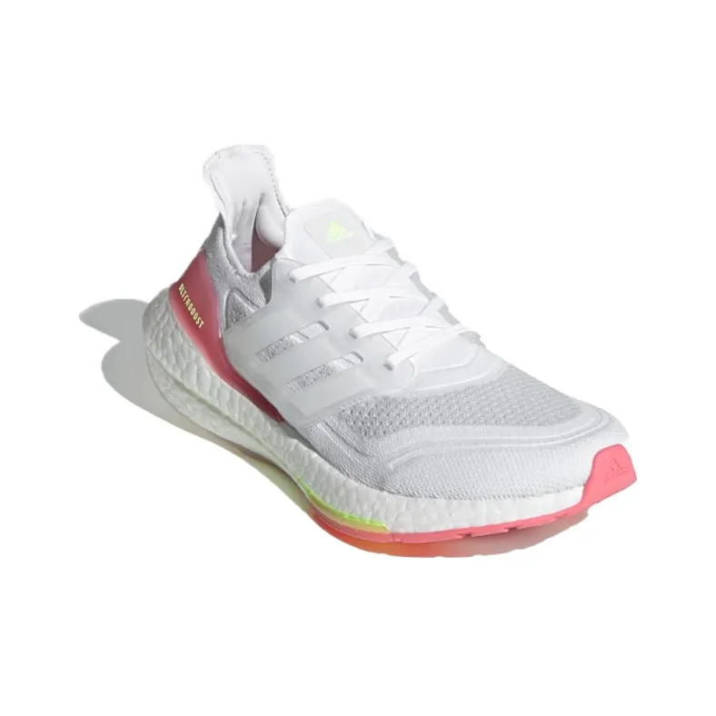 Adidas Ultra Boost 21 White Hazy Rose Women's-2