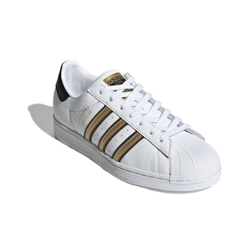 Adidas Originals Superstar 'White Gold Black'-2