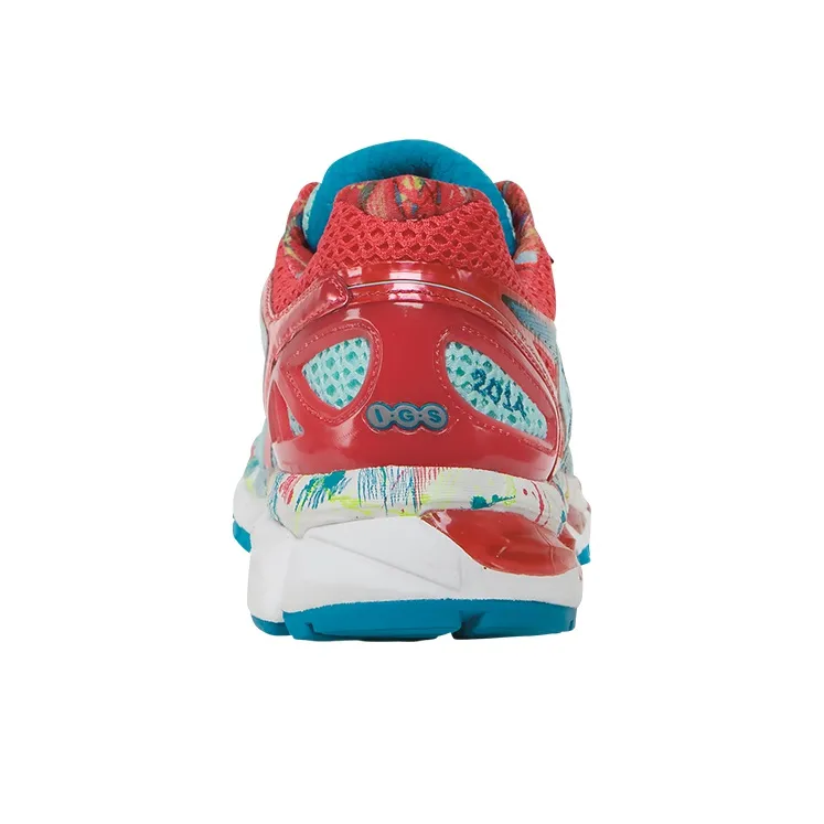 Asics Gel-Kayano 21 Running Shoes Women's Low-Top Blue/Red-3
